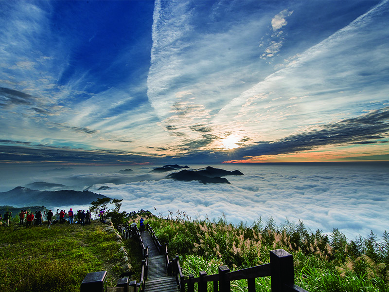  二延平山步道美景