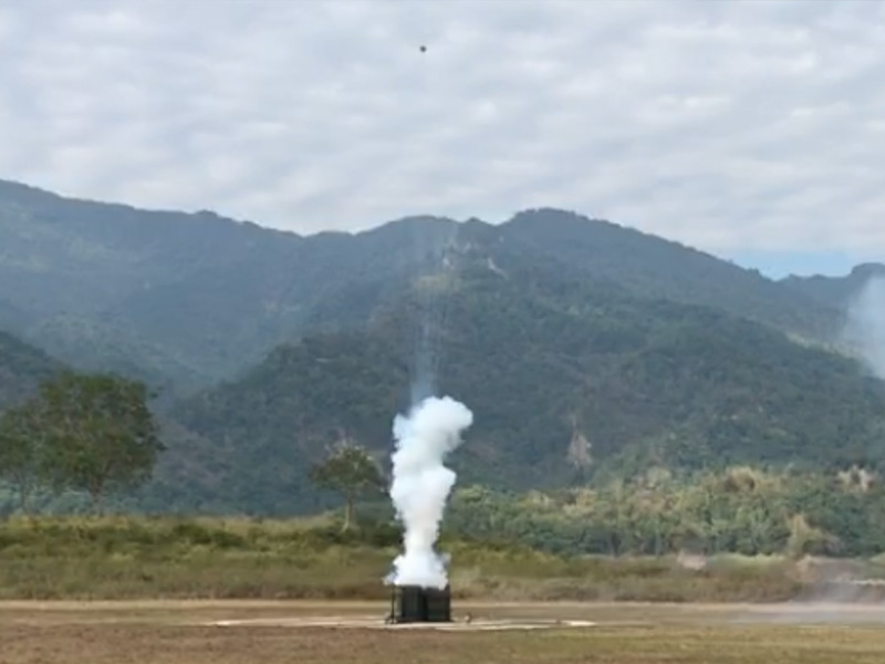 高空焰彈增雨作業