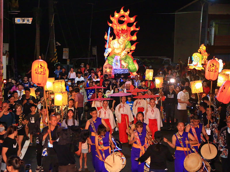 關子嶺夜祭巡行