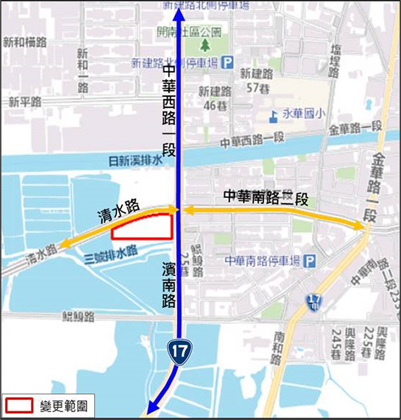 台南市南區「鯤鯓安居」社會住宅基地區位示意圖（圖／台南市都發局提供）