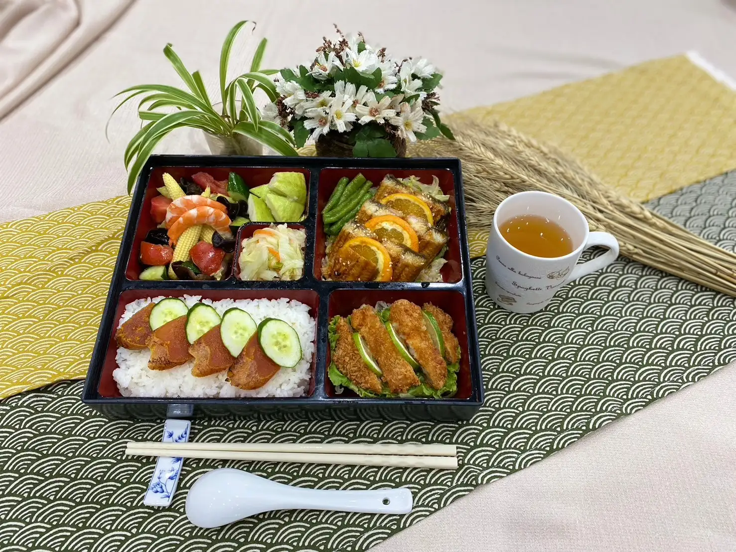 「鹽工便當」選用「烏金」烏魚子入菜。(圖/雲嘉南管理處 提供)