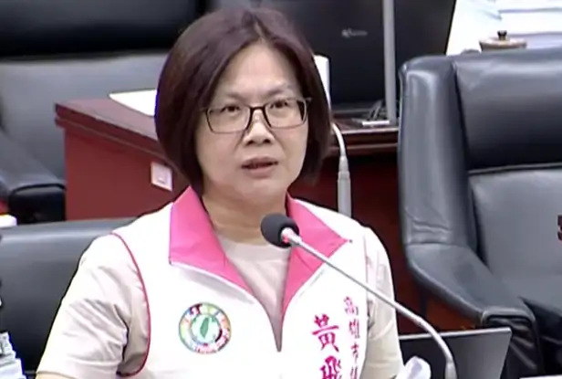 市議員黃飛鳳指出，運動人才發展與特教助理員處境，皆牽動高雄教育與人力制度的整體布局。（記者吳文生攝）
