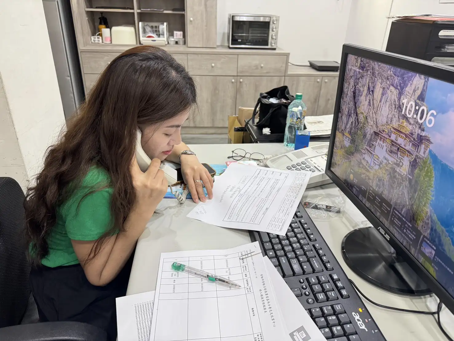 參與翻譯服務的新住民陳氏紅釧女士分享，深切感受到移工常因語言不同，在求職過程相對處於弱勢。她也期待政府能夠給予更多的幫助，讓移工朋友在異鄉更有力量（圖／虎尾就業中心提供）