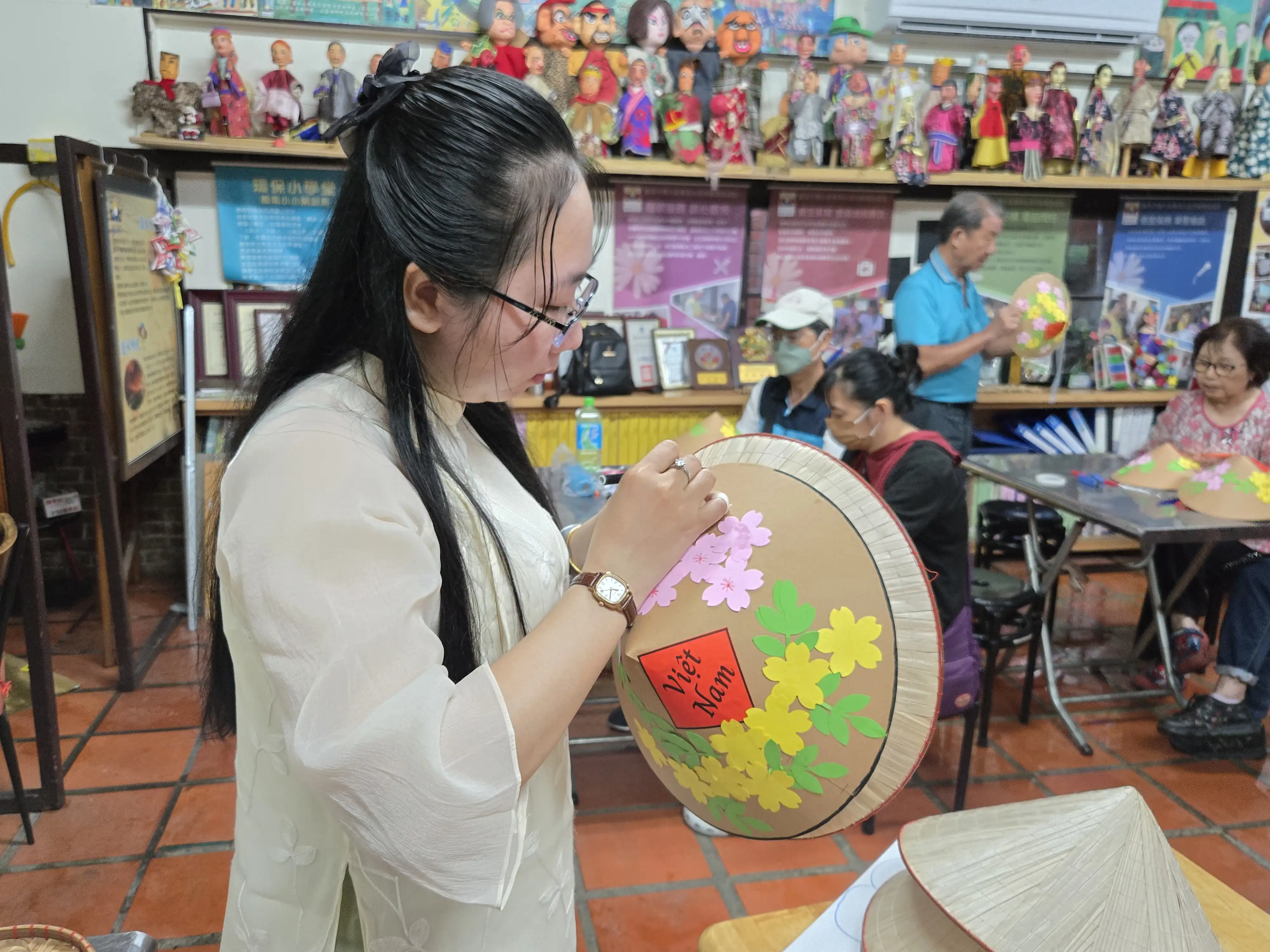 新住民中心-多元文化方案。(圖/臺南市政府社會局 提供)
