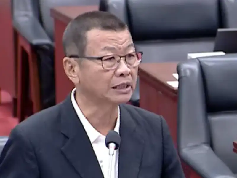 林義迪促改善美濃大峽谷周邊道路　籲市府提出修復時程