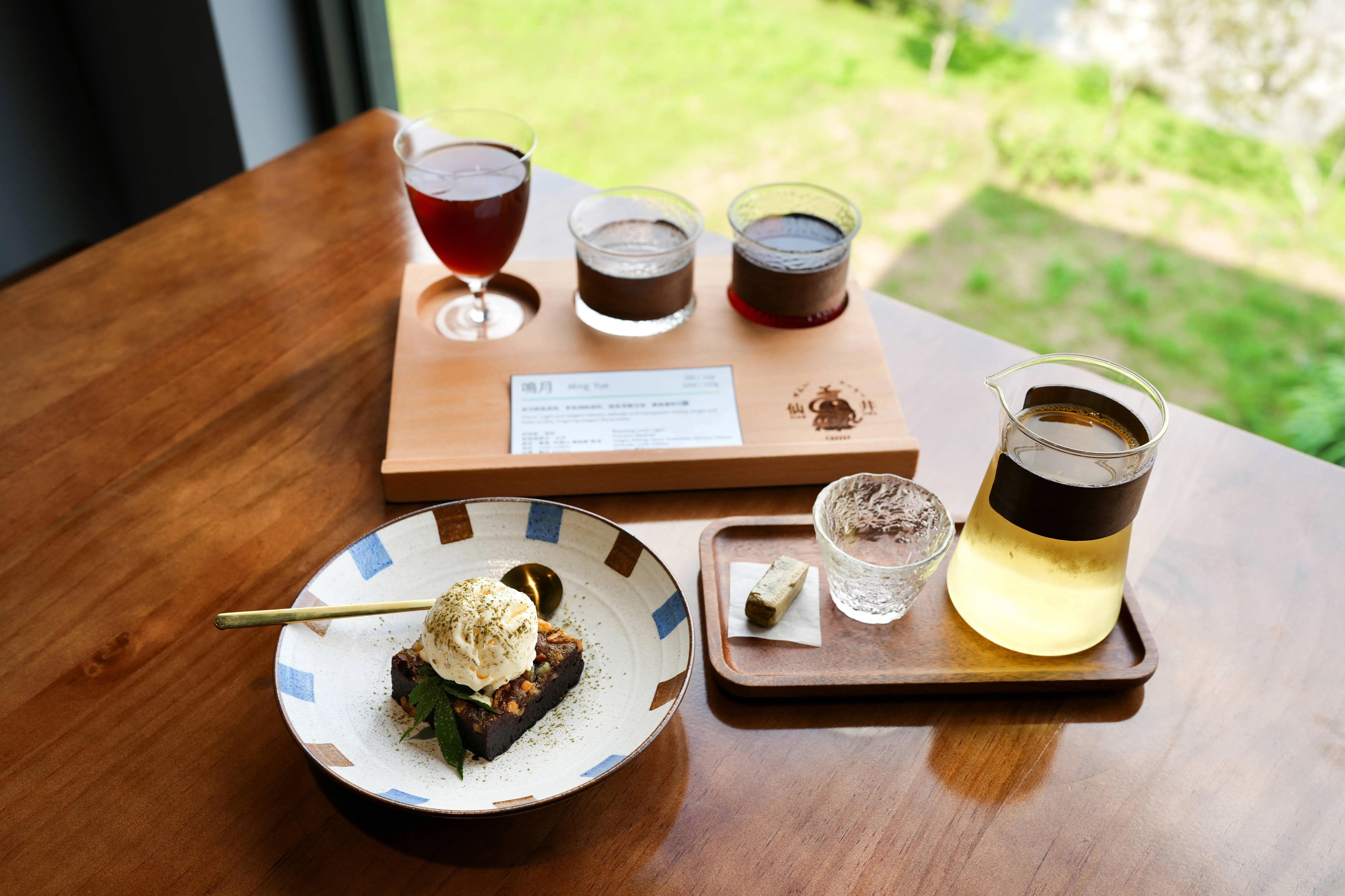 佐一茶屋則以日式簡約風格呈現茶香文化。（圖／嘉義市文觀局　提供）