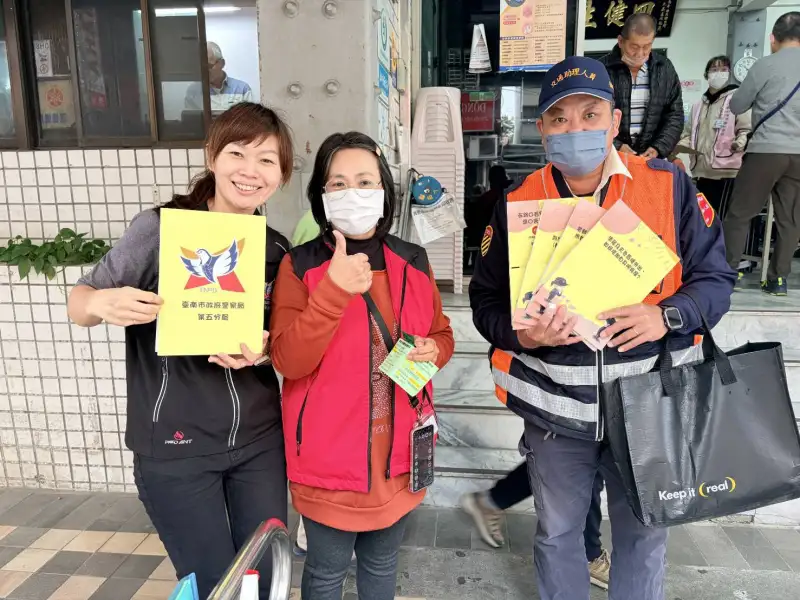 五分局至北區衛生所 善用等候時段提升長者用路意識