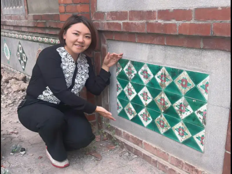 林園許家古厝將拆除　邱于軒協調專業團隊成功搶救花磚