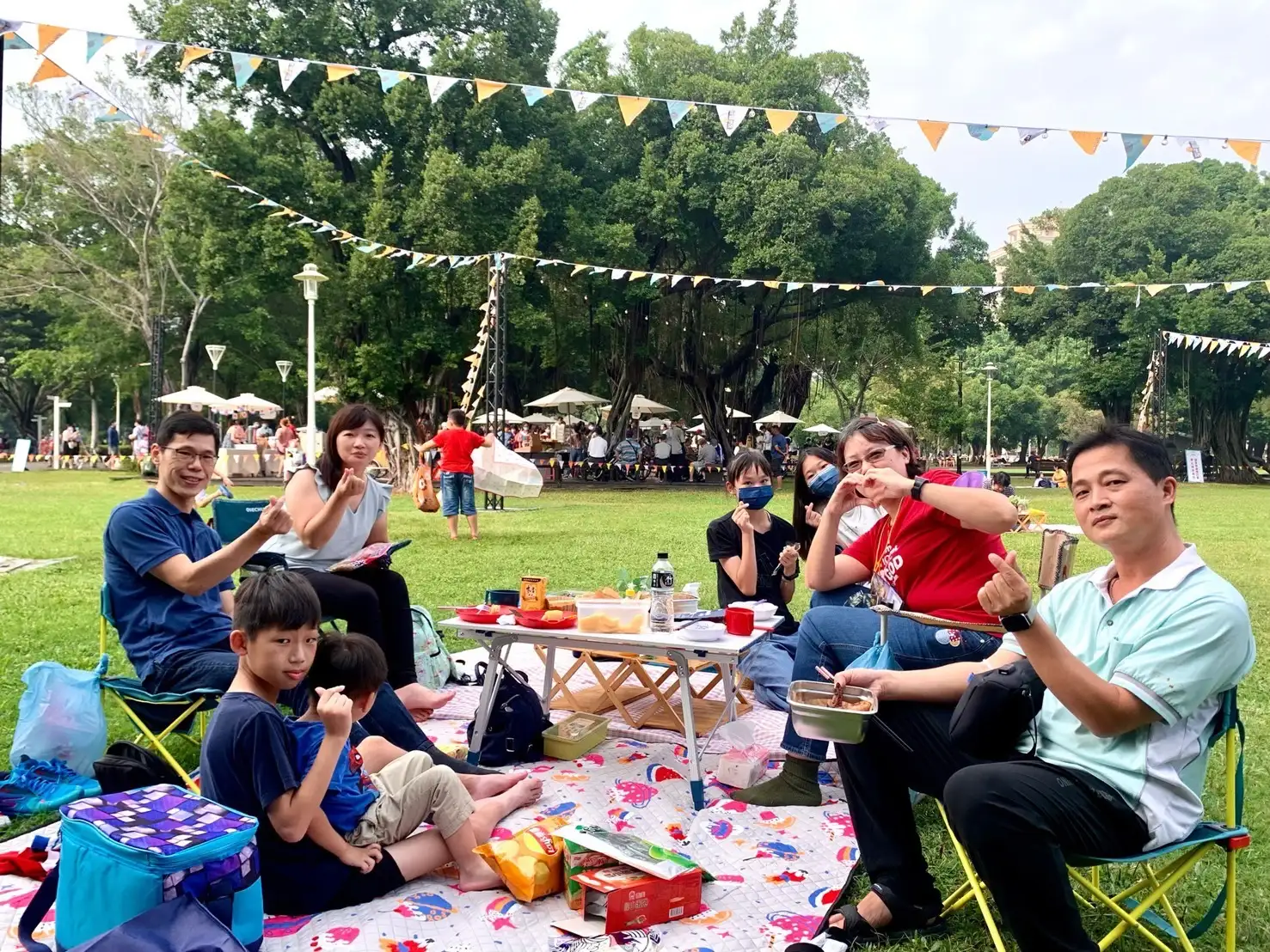 充滿活力的「楠梓親子運動趴」將於七日下午在藍田公園登場，歡迎親子一起來玩！（觀光局提供）