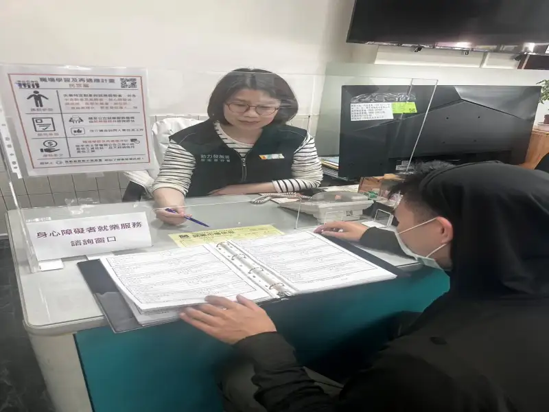 勞動部高分署攜手雇主打造友善職場　協助身障者穩定就業超過2.1萬人