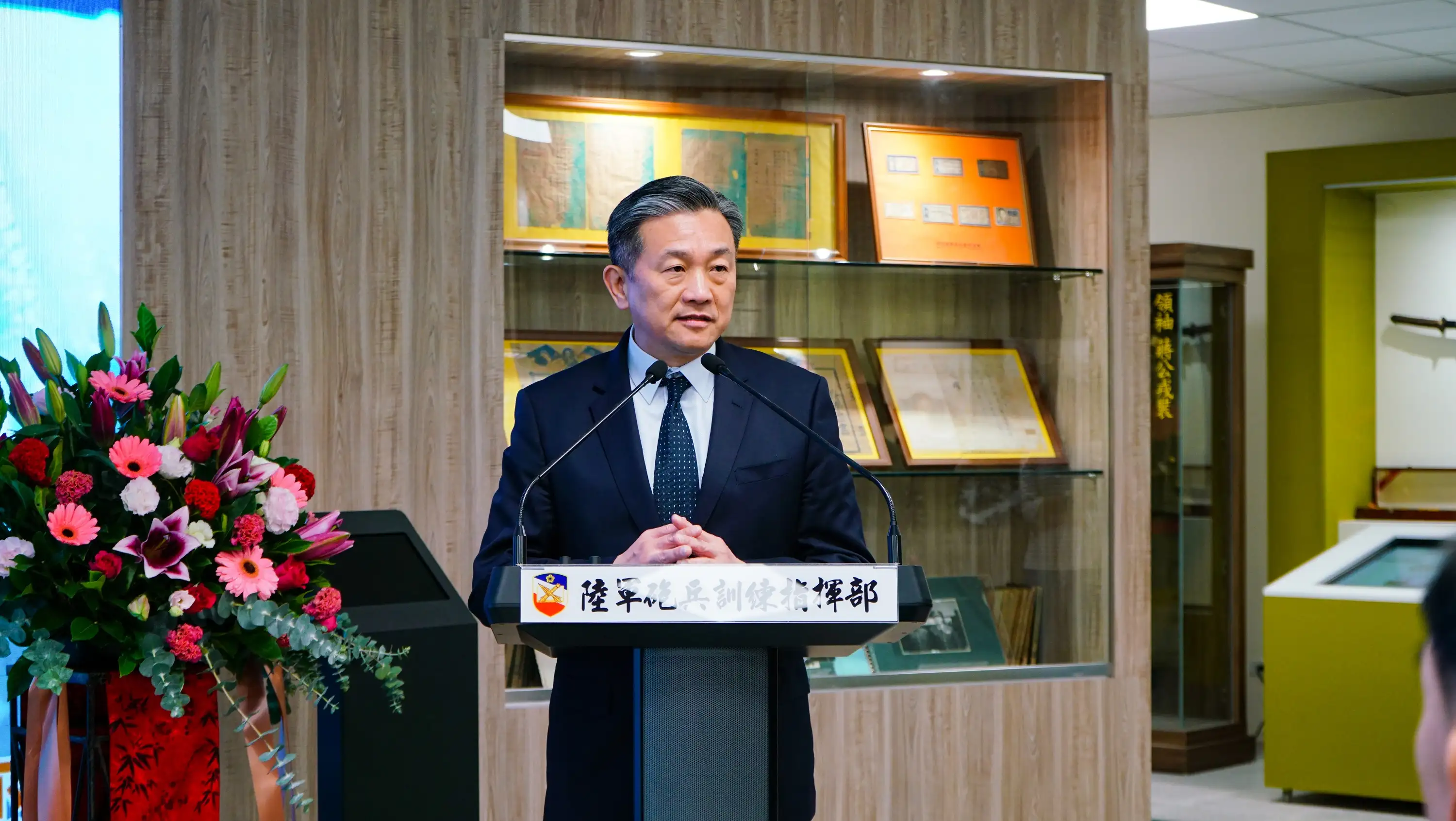 立法委員王定宇居中協調促成此次合作，並親自蒞臨現場見證並致詞(圖/崑山科技大學 提供)