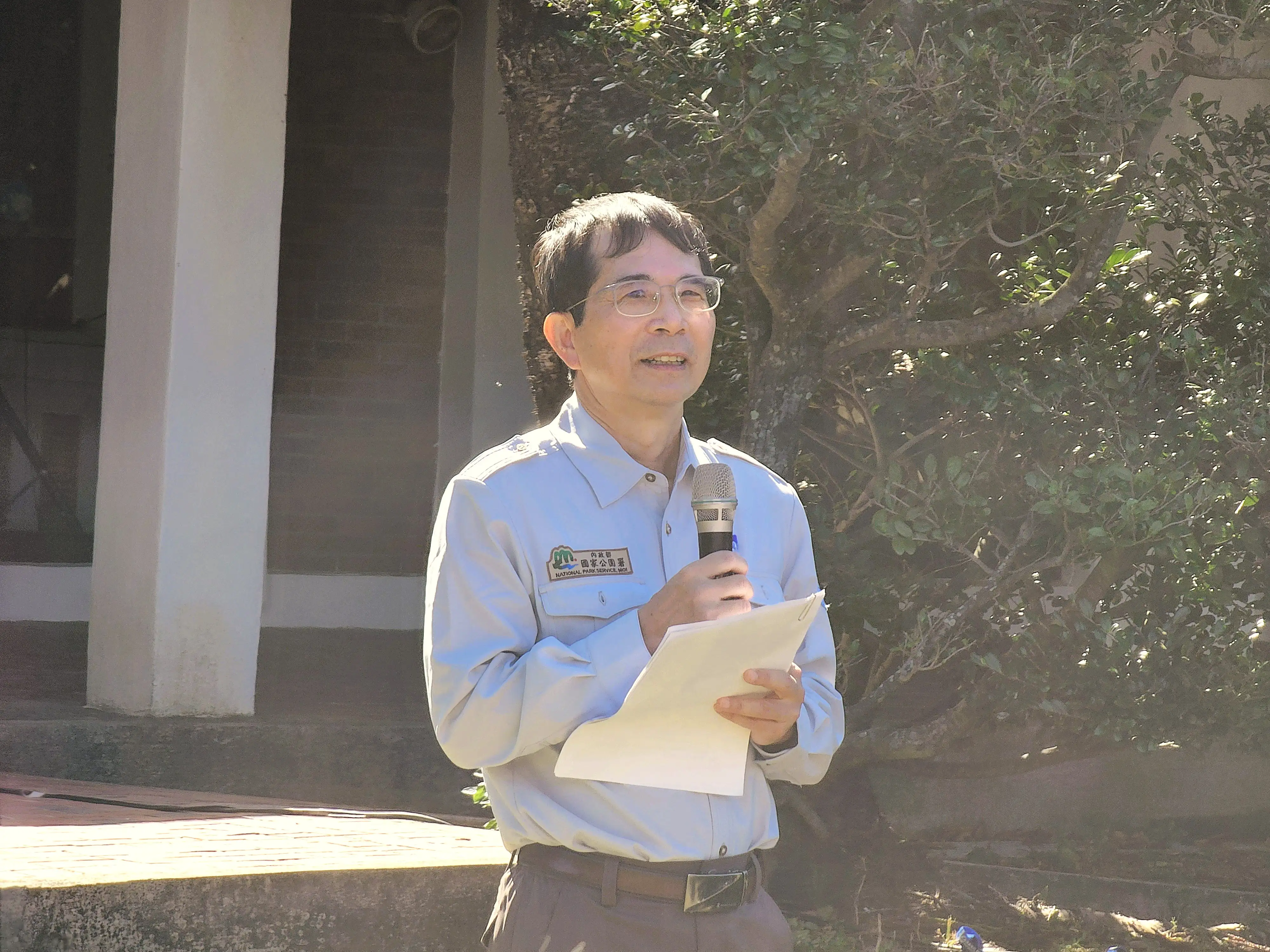 墾丁國家公園管理處許書國處長表示:大家共同見證墾丁國家公園42週年重要時刻，象徵政府、社區與民眾攜手守護自然生態。(圖/墾丁國家公園 提供)
