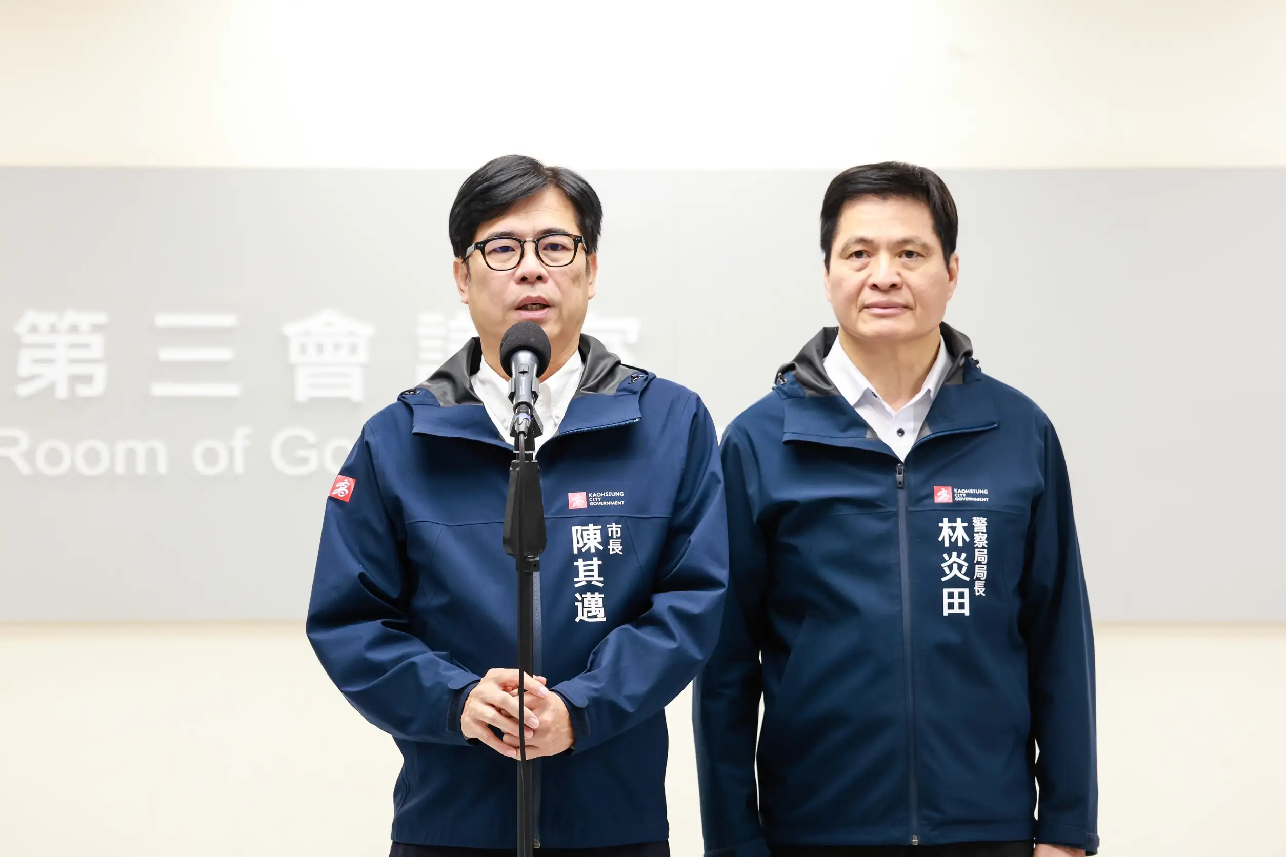 市長陳其邁表示，為強化跨年期間維安，高市府全面提升大型活動反恐與治安維護層級，並加派警力、提高見警率，同時強化即時通報及跨機關聯繫機制。（記者文生翻攝）