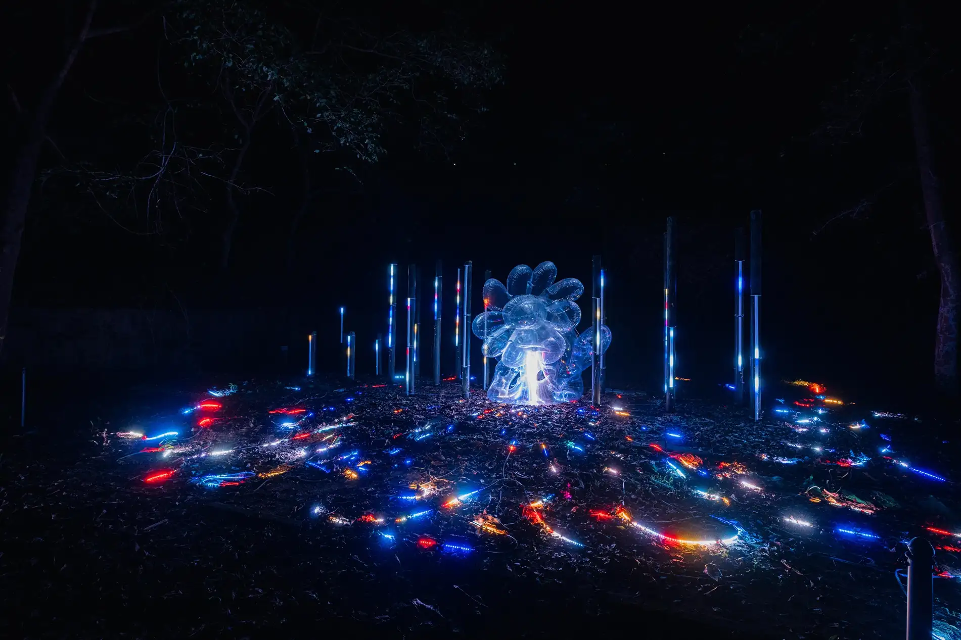 2025空山祭作品 陳普《聲波花》(圖/台南市觀光旅遊局 提供)