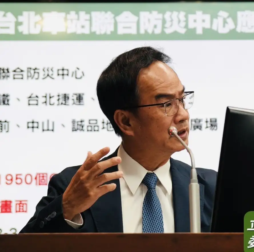 立委李昆澤指出，北捷攻擊事件造成民眾恐慌，交通部應推動共構車站聯防機制，確保公共運輸安全。（李昆澤提供）