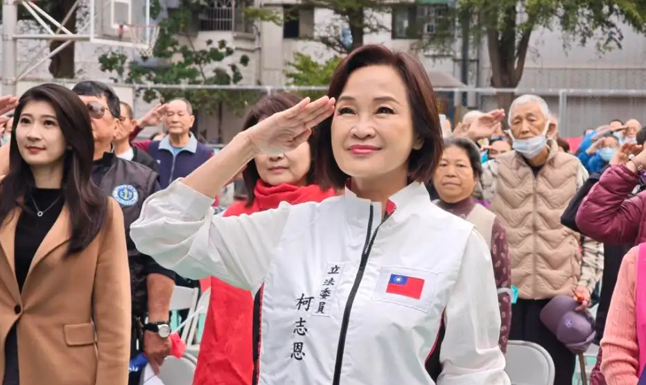 柯志恩辦公室批評，賴瑞隆在政見會上胡說八道、抹黑造謠，凸顯其水準。（記者吳文生攝）