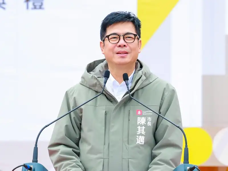 陳其邁祝賀賴瑞隆通過初選　期許團結迎戰年底大選