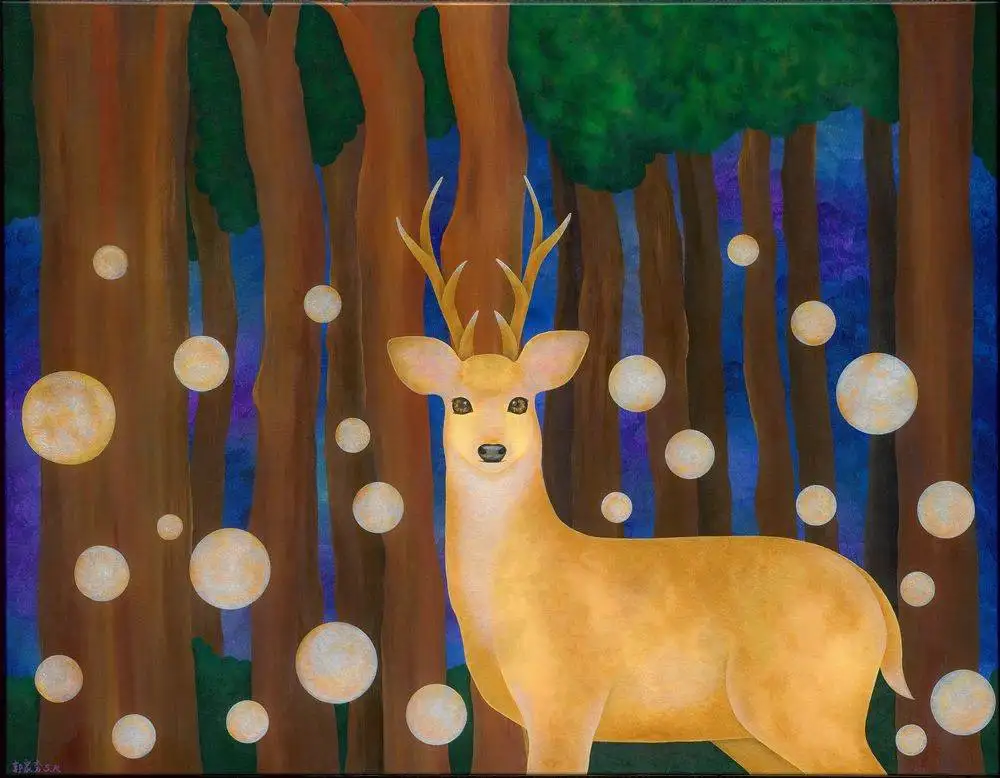 郭家秀作品《靈鹿》