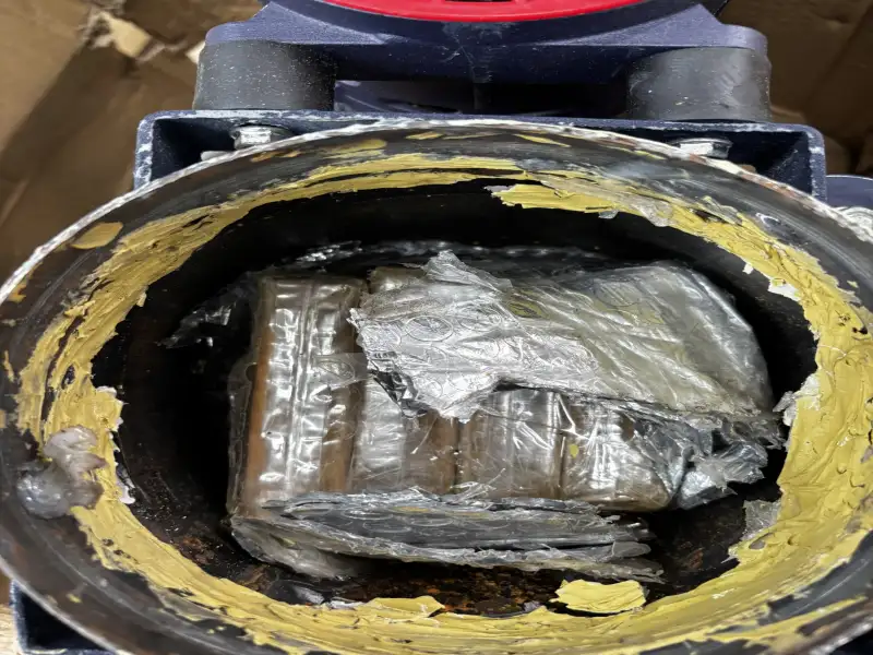海洛因藏身空壓機闖關失敗　警方破獲近2千萬跨境運毒案