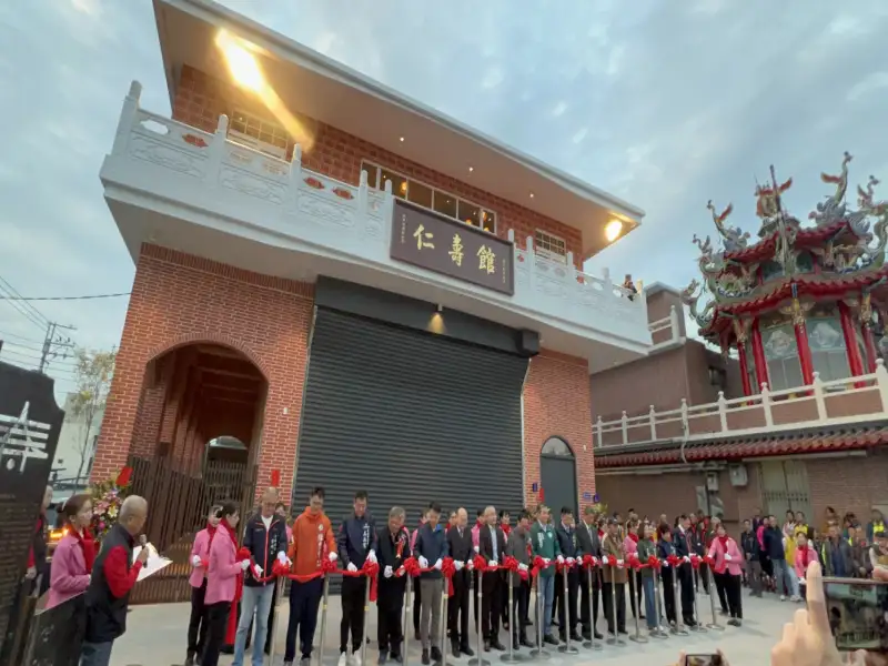 設計守護信仰 崑山科大空設系五行美學轉譯王醮文化 「仁壽館」落成