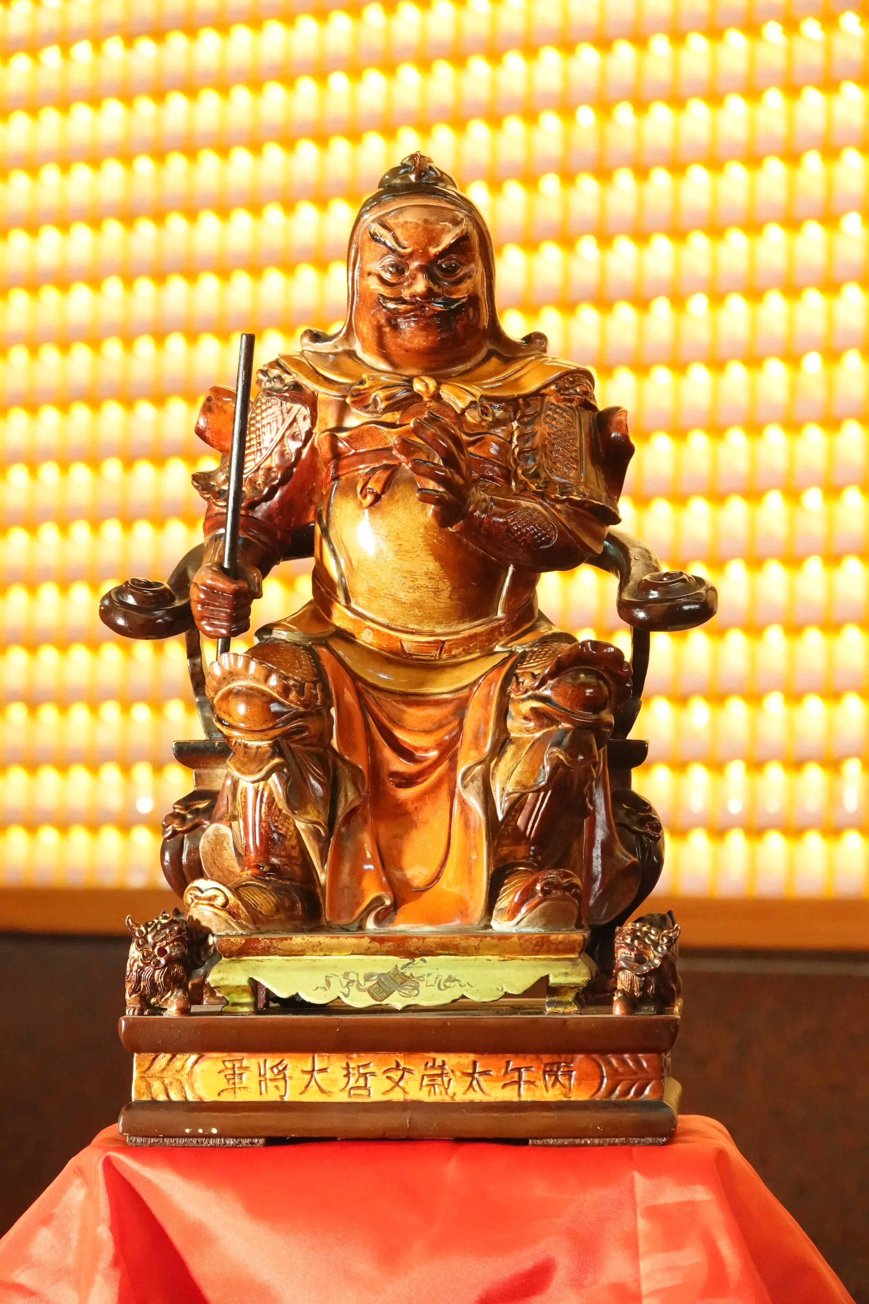 丙午馬年值年太歲文哲將軍。(圖/開基玉皇宮 提供)