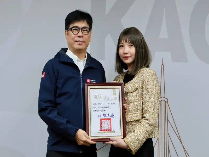 廉能治理展成效　勞工局科員陳姿伶榮獲市府廉潔楷模