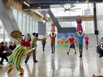 focasa馬戲團開場演出劇照。(圖/台中市政府 提供)