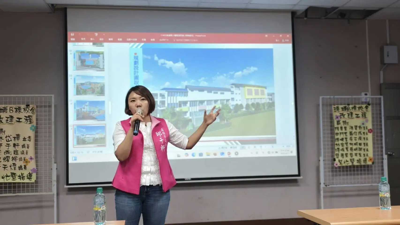 市議員邱于軒表示，石化產業寒冬未過，勞工局應正面回應、提出具體作為。（記者吳文生攝）