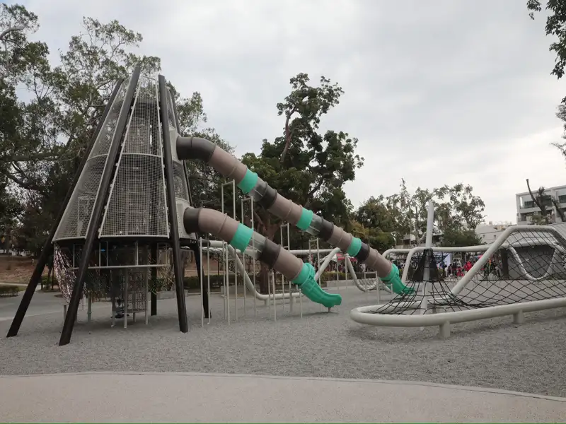 臺南再添特色公園　佳里公園三期遊戲區正式啟用