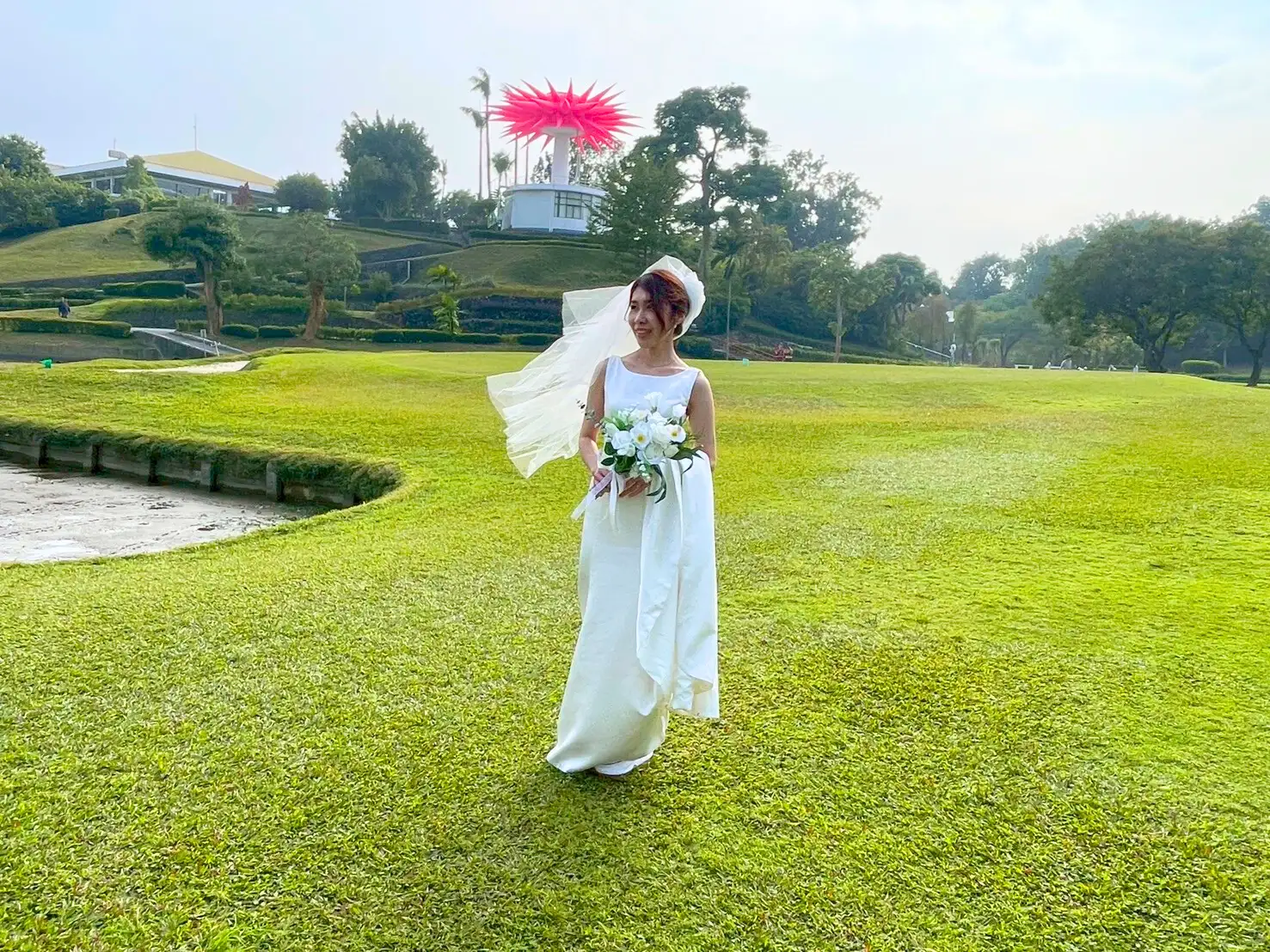 高雄果嶺自然公園成婚紗取景熱點。(圖/高雄市政府工務局公園處 提供)