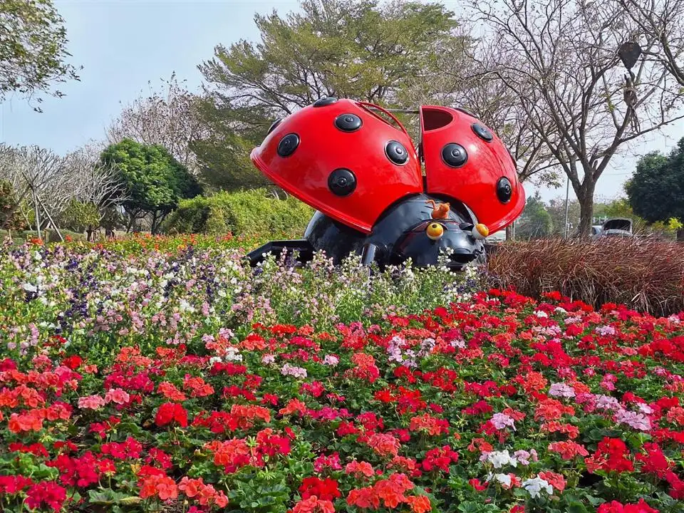 王惠美縣長邀請全國鄉親春節踏上「花城時旅」。（圖／彰化縣政府　提供）