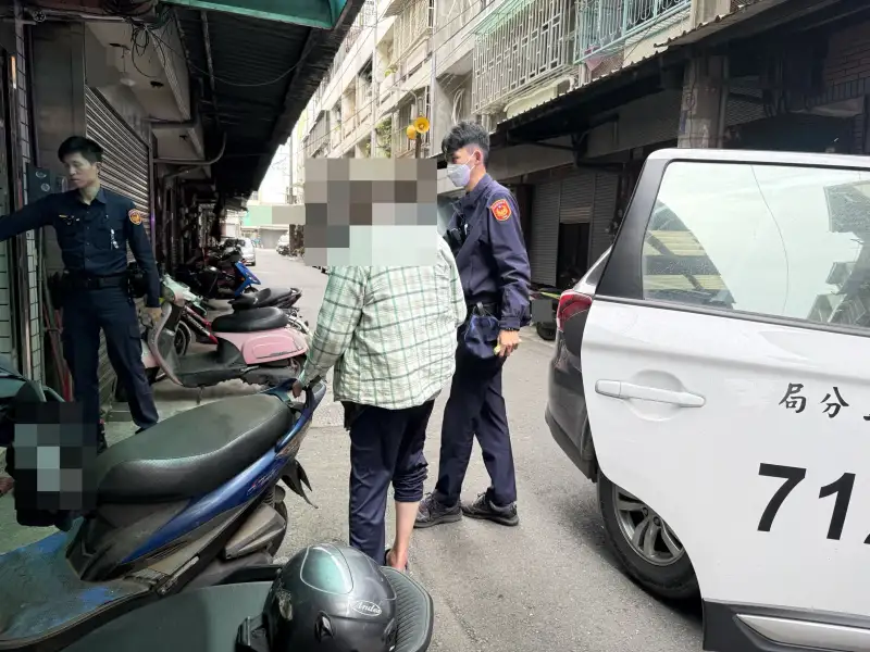 失智翁外出用餐迷路  水上警即時協助護送返家