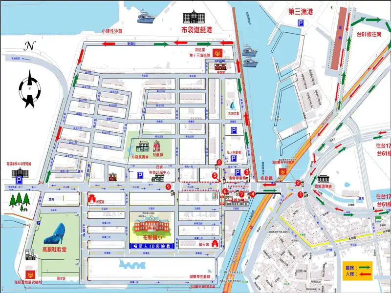 春節連假布袋警提前部署疏導交通