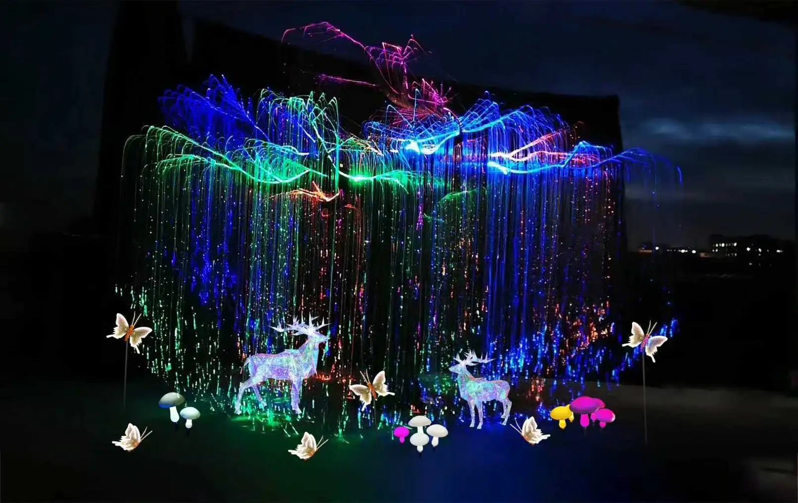 2026台灣燈會「哩馬來嘉」多元市集熱鬧登場。(圖/嘉義縣政府 提供)