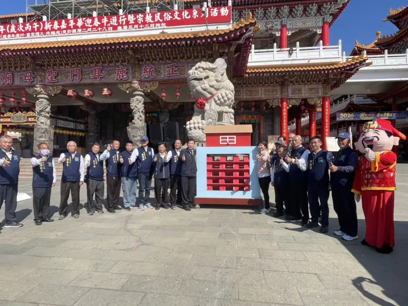 正統鹿耳門聖母廟花火迎春2/28登場