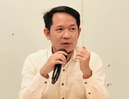 前市議員林于凱宣布披上民眾黨戰袍，投入年底市議員選舉。（取自林于凱臉書）