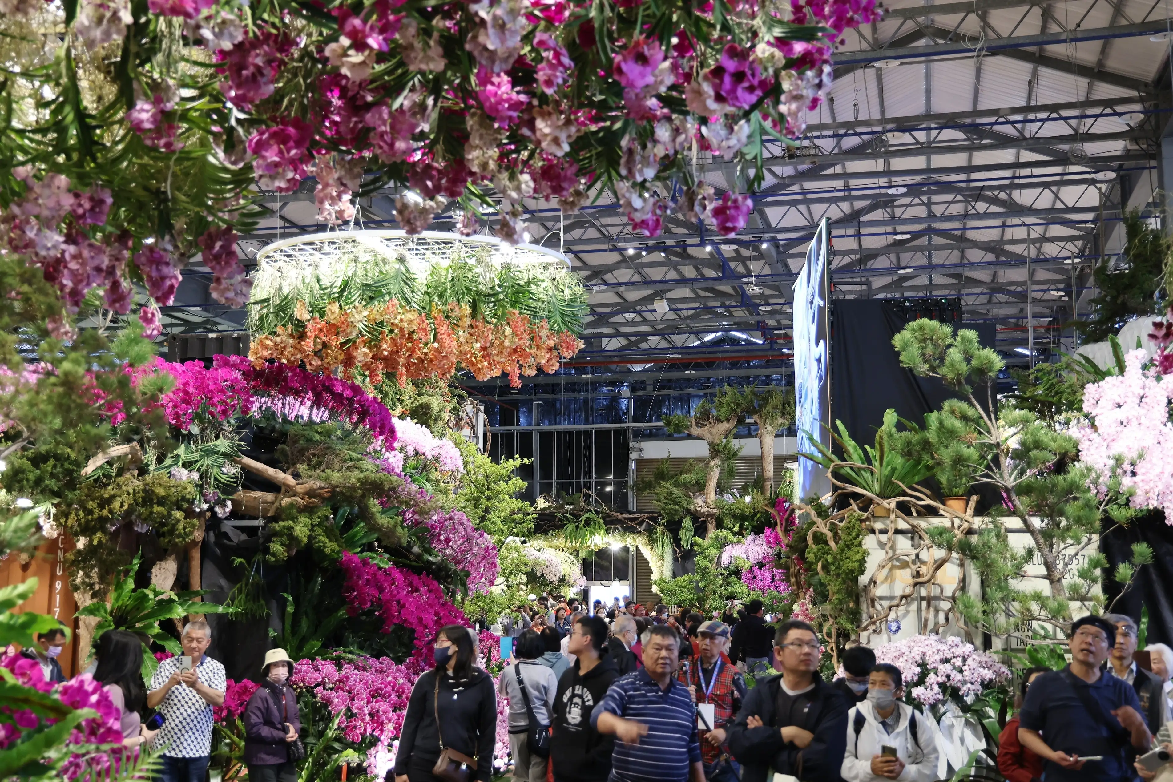 蘭展開幕以來好評不斷，上周開園湧進大量人潮。(圖/台南市觀旅局提供)