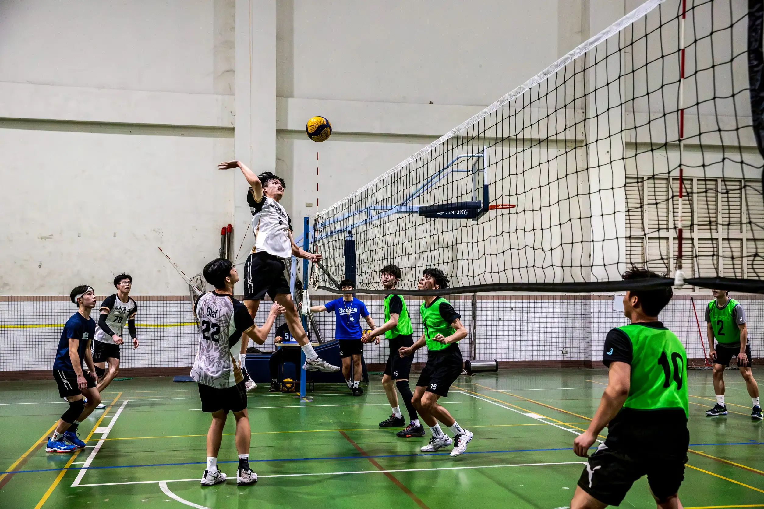 嘉藥系際盃排球決賽展現嘉藥學子的蓬勃朝氣