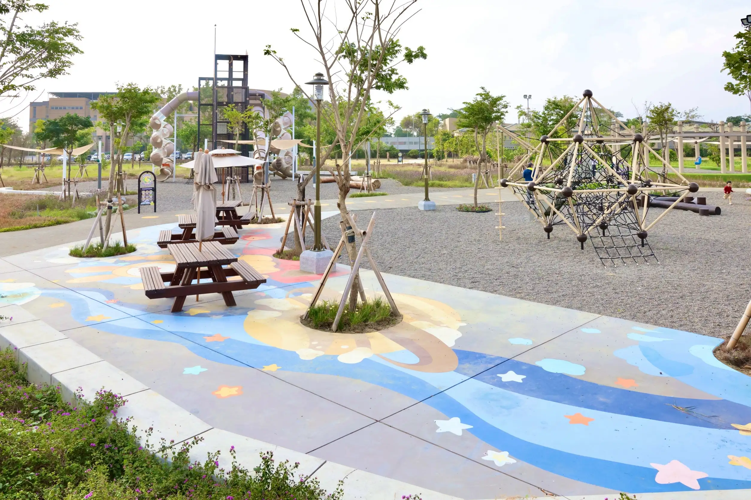 鹽水區特色公園。(臺南市工務局提供)