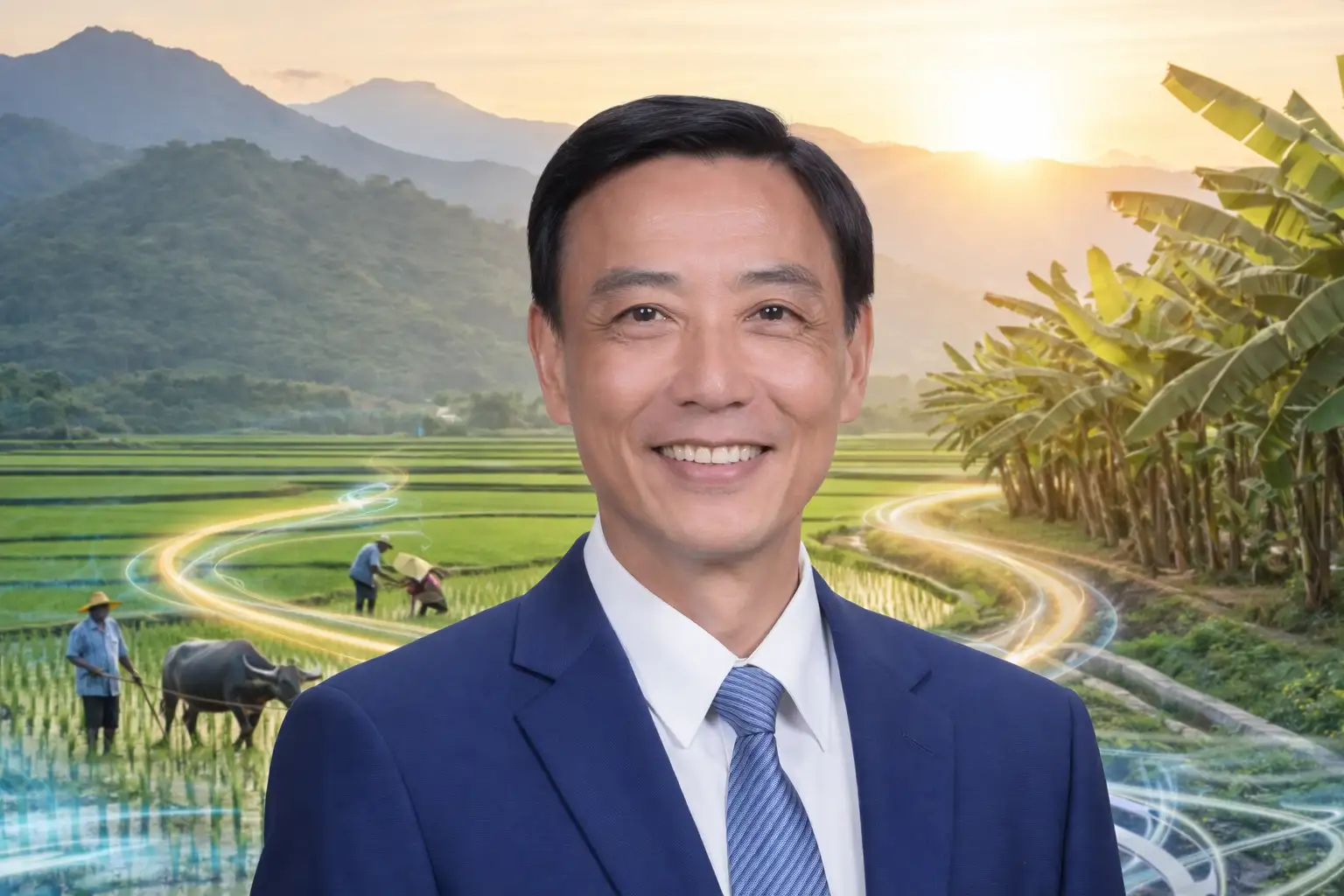 高雄市大寮區長鍾炳光宣布將以無黨籍身份投入今年底第一選區市議員選舉。（記者吳文欽翻攝）