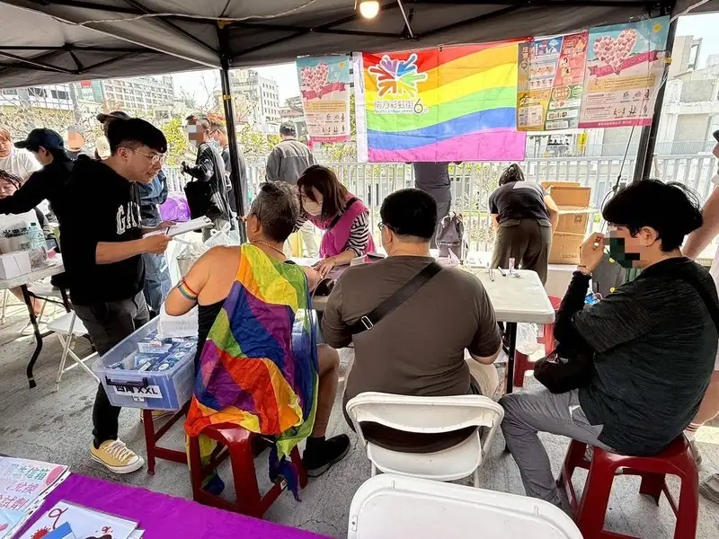 （圖說）毒防中心推廣多元性別友善資源。圖/台南市衛生所提供。