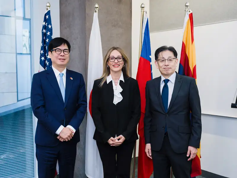 陳其邁訪美簽MOU 台美日三地共推半導體合作