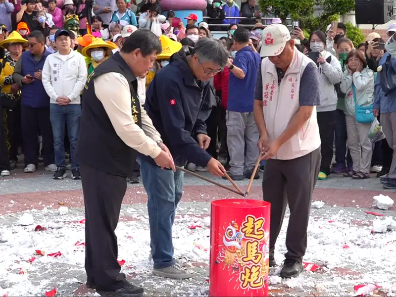白沙屯媽祖首度會香旗山 媽祖文化節熱鬧登場