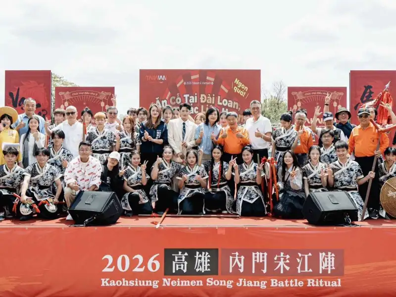 高雄迎400名越南旅客　內門辦桌＋宋江陣展現文化觀光魅力
