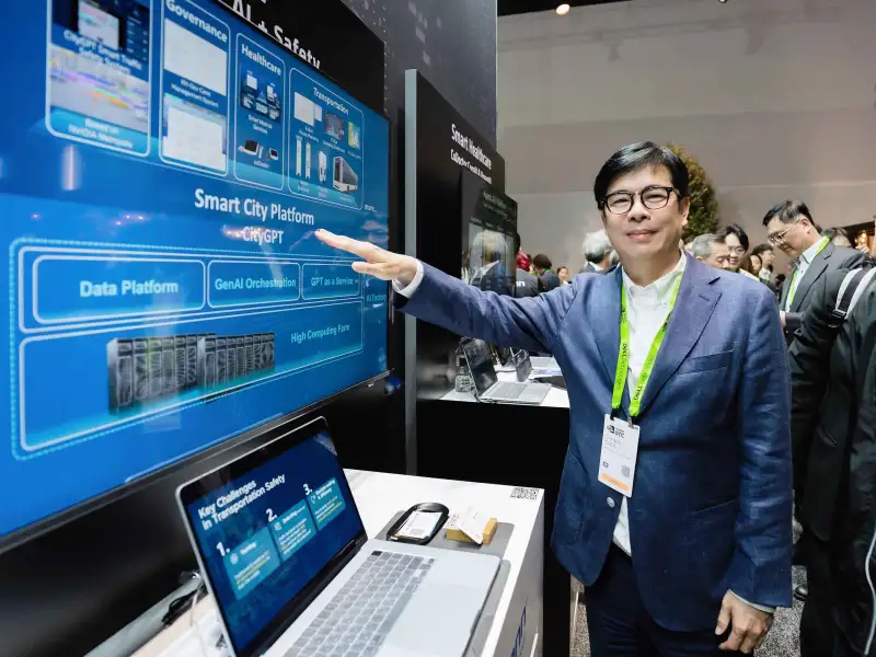 高雄智慧城市展登場　陳其邁推主權AI與淨零轉型雙軸發展