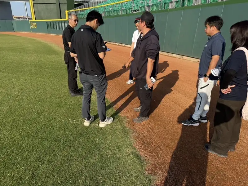 審查委員現場勘驗(圖:台南市體育局提供)