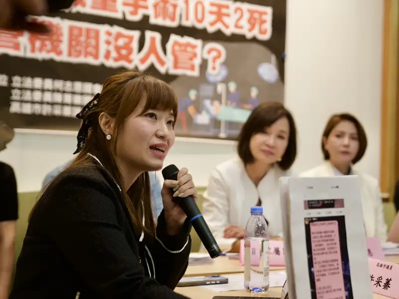 高市議員許采蓁開轟賴瑞隆　批沒立場：高雄不能交給魁儡市長