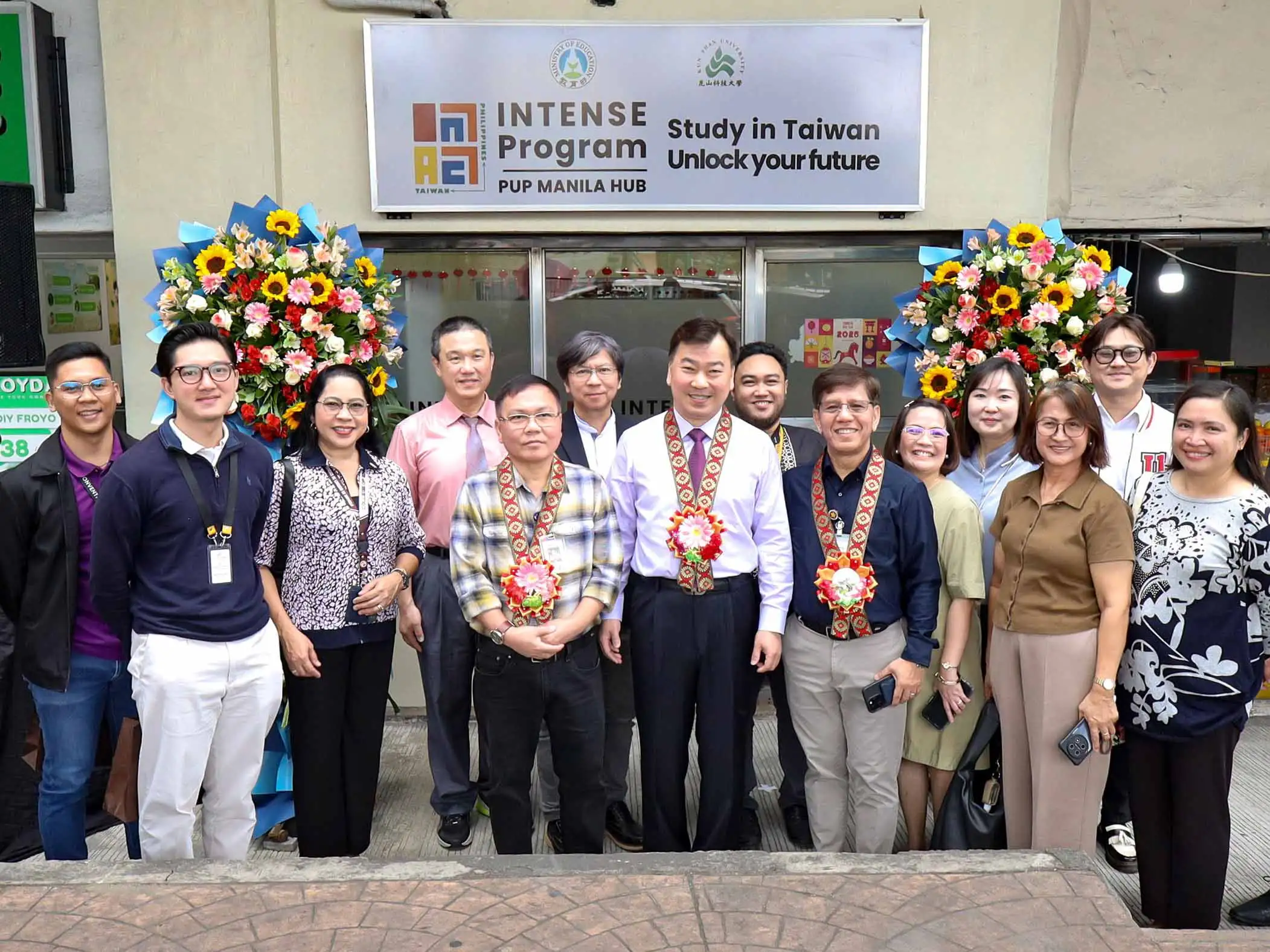 崑山科大於菲律賓馬尼拉大學帶設立台灣－菲律賓國際人才循環基地馬尼拉據點辦公室(圖/崑山科技大學提供)