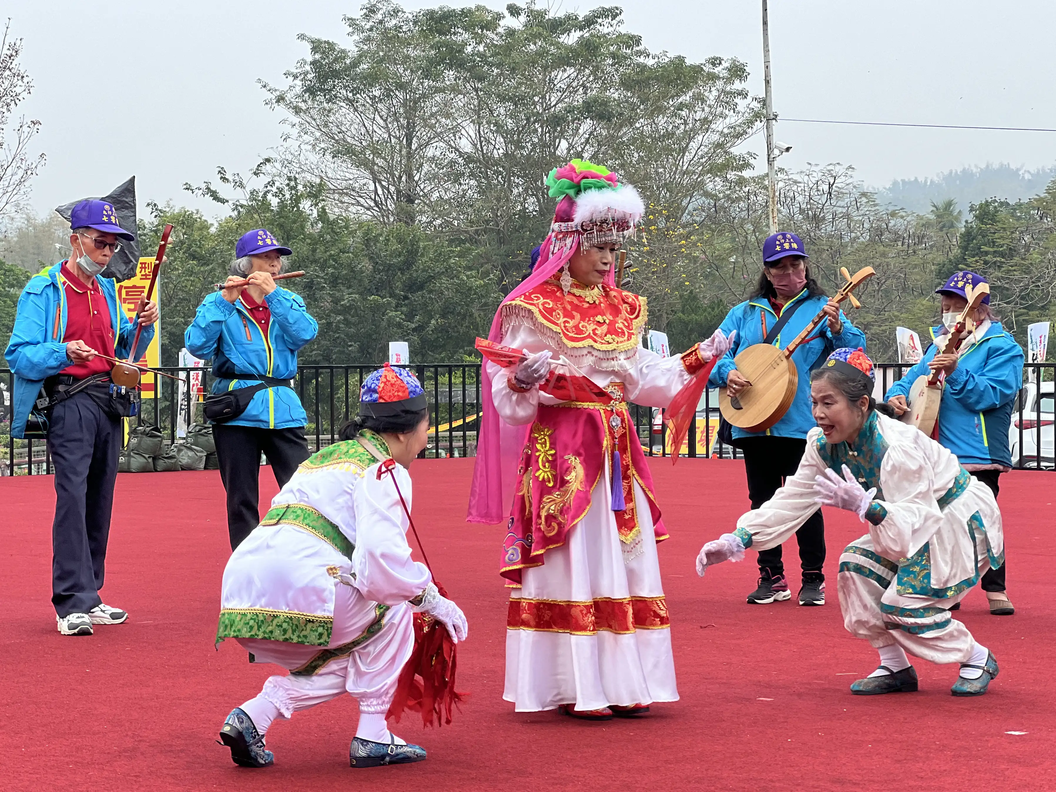 宋江陣系列活動-陣頭大匯演。（圖/高雄市觀光局提供）