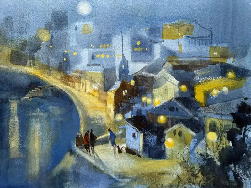 《靜謐流光》雙人展登場　以風景與記憶勾勒內在感知